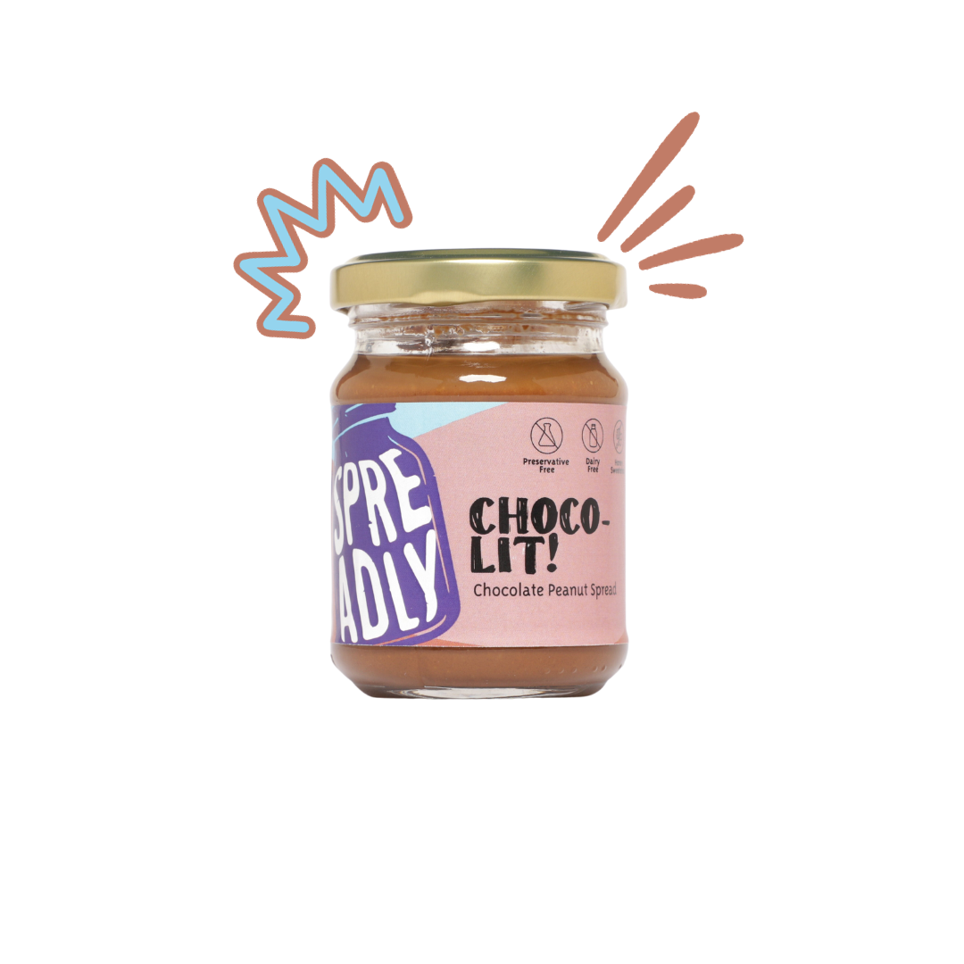 healthy natural chocolate peanut spread
