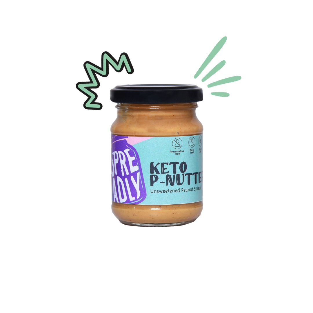 natural high protein peanut butter spread, keto